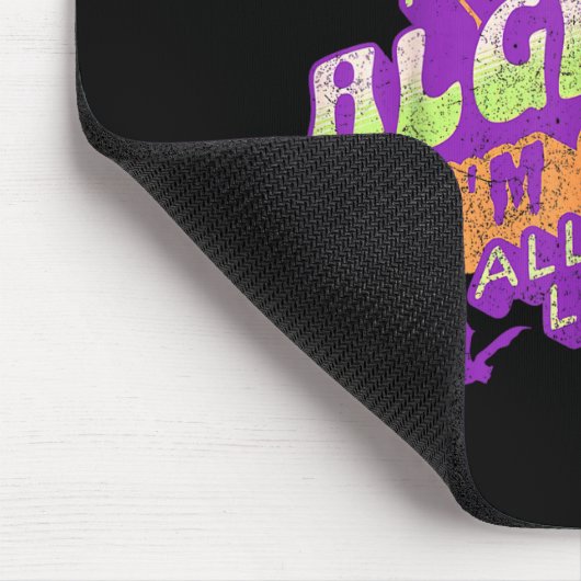 Algebra Teacher Halloween Soky Ghost Math Mathemat Mousepad (Ecke)