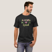 Algebra Teacher Teacher Squad Funny Back To School T-Shirt (Vorne ganz)