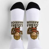 Algebra Warrior Sticker - Niedlicher Mathematiker Socken (Oben)
