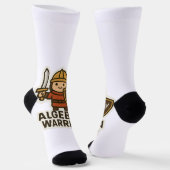Algebra Warrior Sticker - Niedlicher Mathematiker Socken (Gewinkelt)