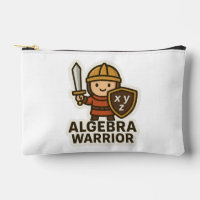 Algebra Warrior Sticker - Niedlicher Mathematiker