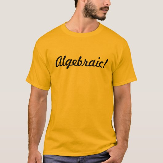 Algebraisch! T-Shirt (Vorderseite)
