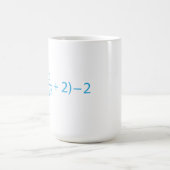 Algebraische Identität a^2 + 1 a^2 + 2 - 2 mathem Kaffeetasse (Mittel)