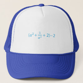 Algebraische Identität a^2 + 1 a^2 + 2 - 2 Mathem Truckerkappe