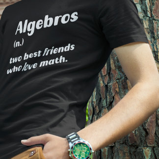Algebros - Beste Freundschaftsmathematik T-Shirt