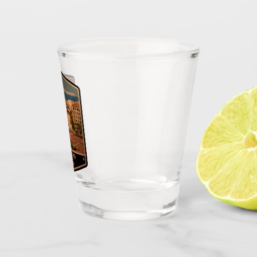 Algeciras Schnapsglas (Rechts)