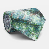 Algen-abstraktes Gesteinsmuster Krawatte (Gerollt)