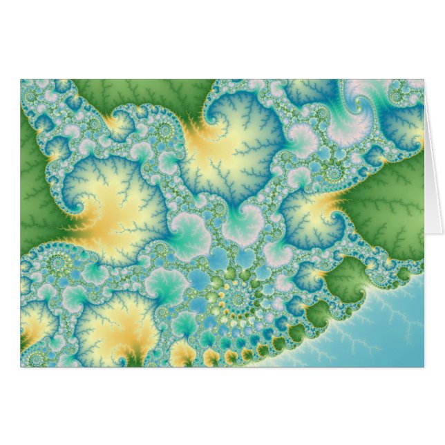 Algen - Fraktal (Vorderseite (Horizontal))