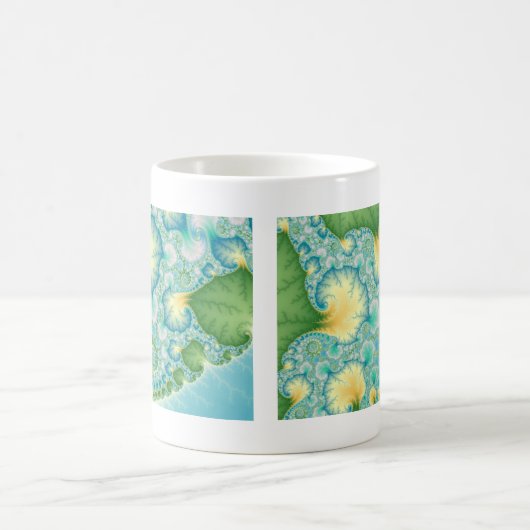 Algen - Fraktal Kaffeetasse (Mittel)