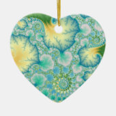 Algen - Fraktal Keramik Ornament (Vorne)