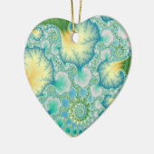 Algen - Fraktal Keramik Ornament (Links)