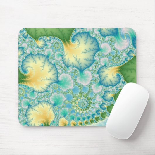 Algen - Fraktal Mousepad (Mit Mouse)