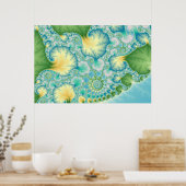 Algen - Fraktal Poster (Küche)