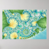 Algen - Fraktal Poster (Vorne)