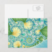 Algen - Fraktal Postkarte (Vorne/Hinten)