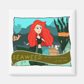 Algen ist das Toilettenpapier des Sea Magnet