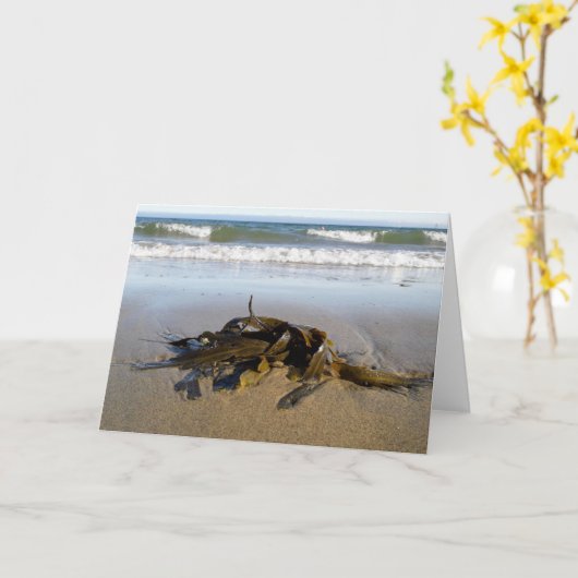 Algen! Karte (Gelbe Blume)