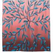 Algen-Korallenduschvorhang Duschvorhang (Vorderseite)