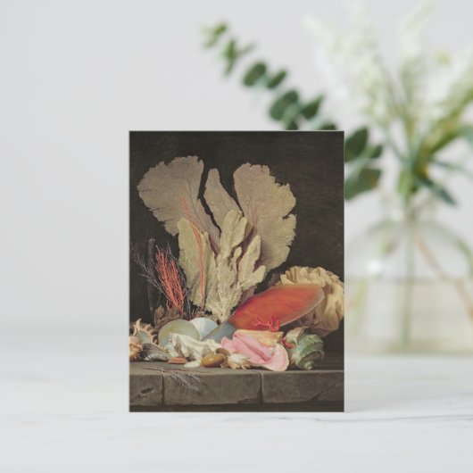 Algen, Lithophyten und Muscheln Postkarte (Stehend Vorderseite)