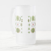 Algen Mattglas Bierglas (Vorderseite Links)