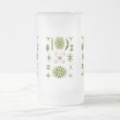Algen Mattglas Bierglas (Mittel)