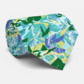 Algen Meeresalgen Blaues Meer Schönes Wasser Krawatte (Gerollt)