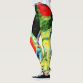 Algen mit rotem Diatom in Gelb Leggings (Links)