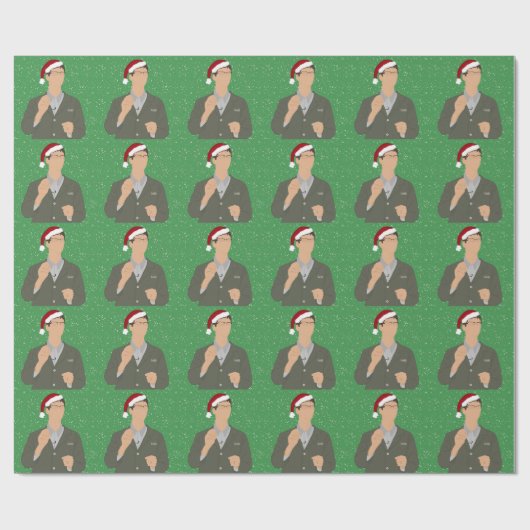 Algen Typ Weihnachten Geschenkpapier (Flach)