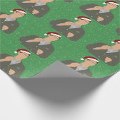 Algen Typ Weihnachten Geschenkpapier (Ecke)