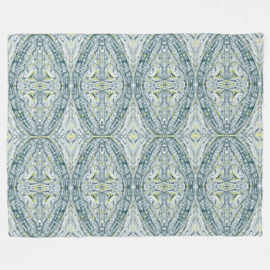 Algen unter Glas Fleecedecke (Vorderseite (Horizontal))