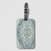 Algen unter Glas Gepäckanhänger (Vorderseite Vertikal)