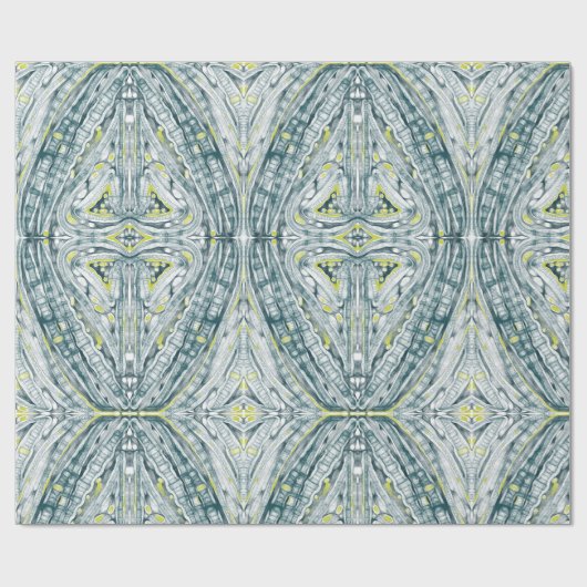 Algen unter Glas Geschenkpapier (Flach)