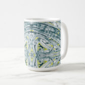 Algen unter Glas Kaffeetasse (VorderseiteRechts)