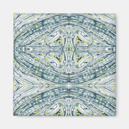 Algen unter Glas Magnet