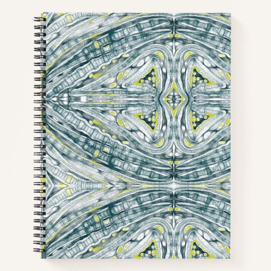 Algen unter Glas Notizblock (Vorderseite)