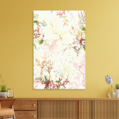 Algenbauweise für Seidenmaterial (w/c auf Papier) Leinwanddruck (Insitu (Wohnzimmer))