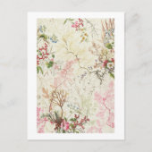 Algenbauweise für Seidenmaterial (w/c auf Papier) Postkarte (Vorderseite)