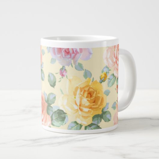 Algenbuttercup Jumbo-Tasse (Vorderseite Rechts)