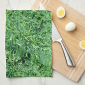 Algengrün Handtuch (Viertel Falte)