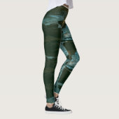 "Algengrüne Leggings - Stilvoll und sauber (Rechts)