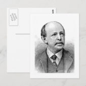 Alger ~ Horatio Author Writer Postkarte (Vorne/Hinten)