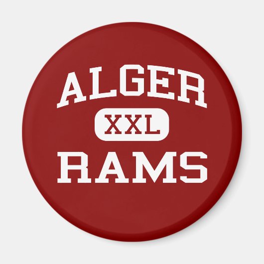 Alger - Rams - Alger Middle School - Alger Ohio Magnet (Vorne)