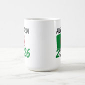 Algeria 2026 Soccer Fan Design with Crescent Star  Kaffeetasse (Mittel)