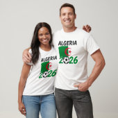 Algeria 2026 Soccer Fan Design with Crescent Star T-Shirt (Unisex)