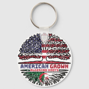 Algeria Algerian US American United States Schlüsselanhänger
