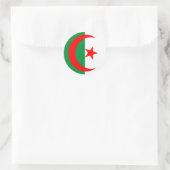 Algeria-Aufkleber Runder Aufkleber (Tasche)