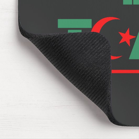 Algeria Dz Team Mousepad (Ecke)