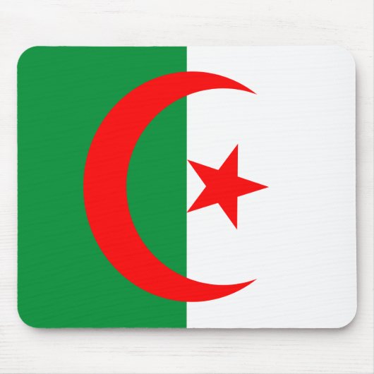 Algeria-Fahnenmousepad Mousepad (Vorne)