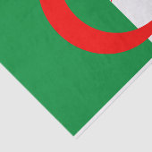 Algeria-Fahnenpapier Seidenpapier (Ausschnitt)