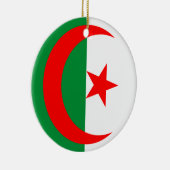 Algeria-Fahnenschmuck Keramik Ornament (Rechts)
